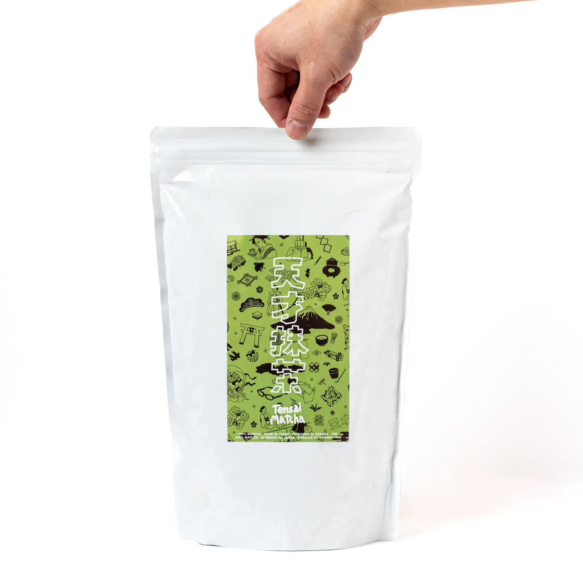 Tensai Matcha 1kg bag DSC08060